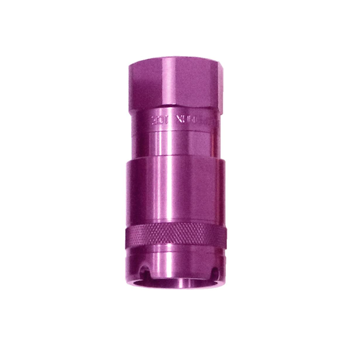 OilSafe® 3/4" Female QD Half – Purple (SKU: F12PURPLE)