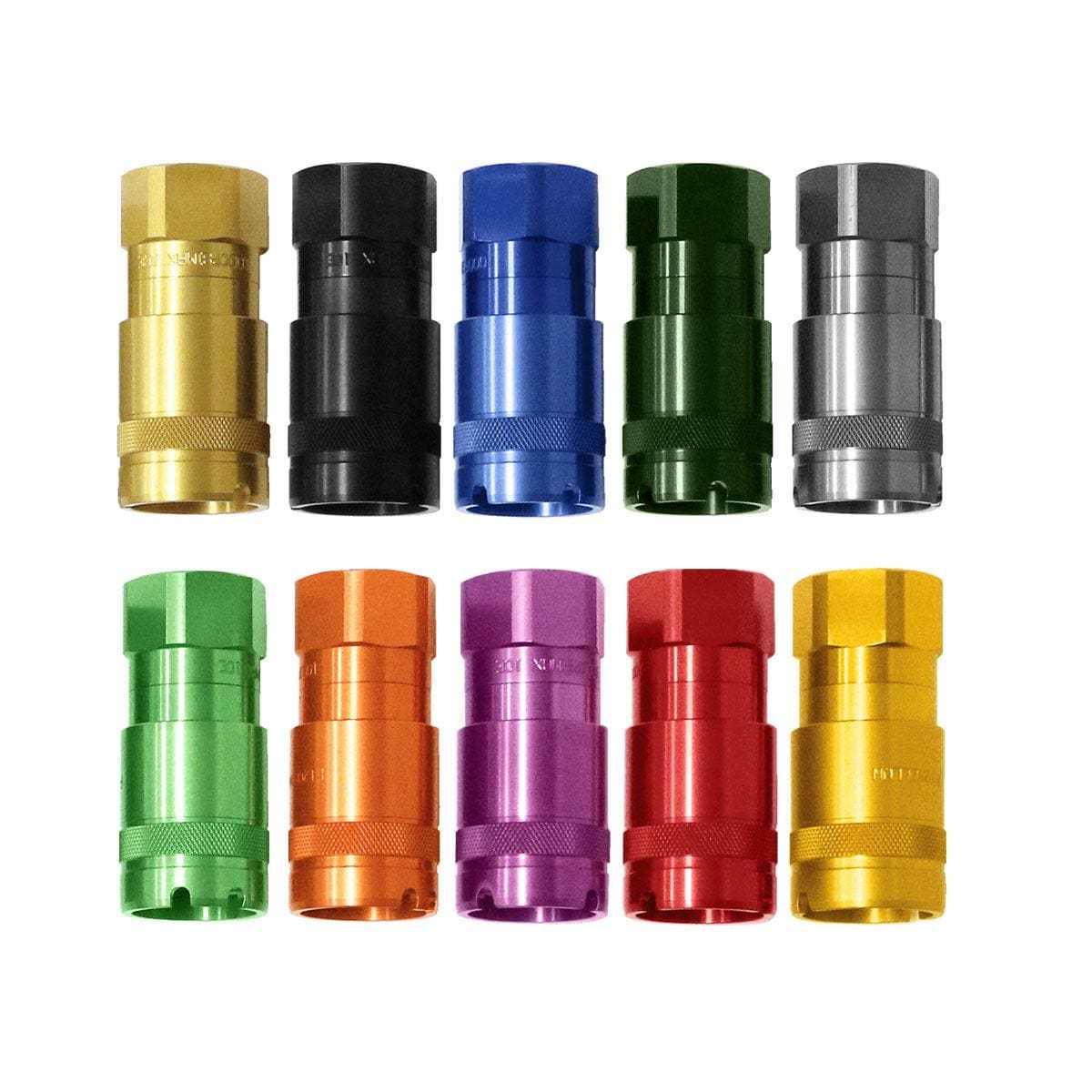 OilSafe® 3/4" Female QD Half – Yellow (SKU: F12YELLOW)
