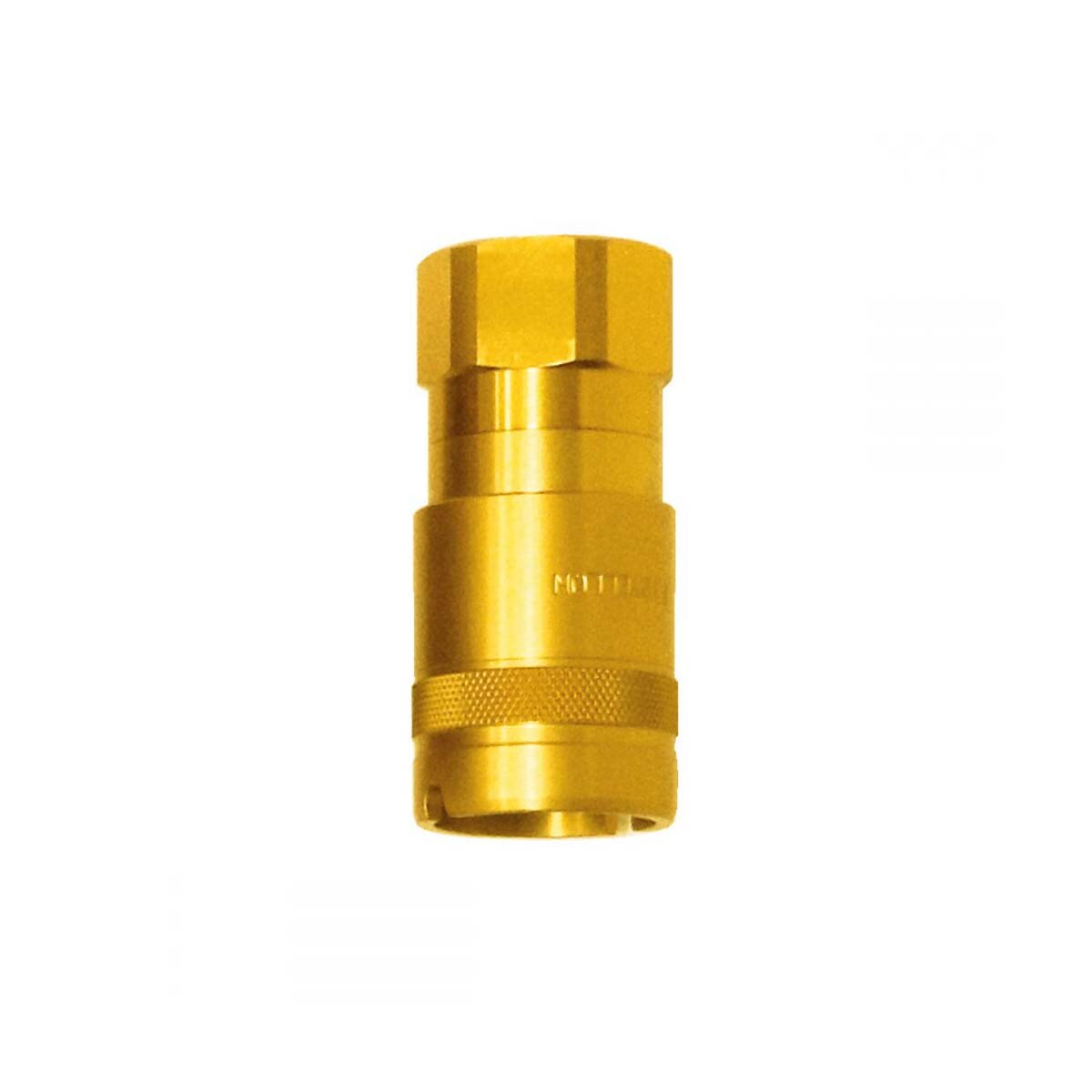 OilSafe® 1/2" Female QD Half – Yellow (SKU: F8YELLOW)