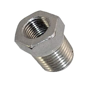 Hannay Part 1" Mipt X 1" Mbsp Stainless Steel Adapter | Stainless Steel Adapter | Durable Corrosion-Resistant Fitting For Industrial Use
