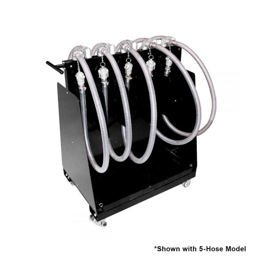 OilSafe® Mobile Suction Hose Drain Cart – 8 Hose (SKU: 895008)