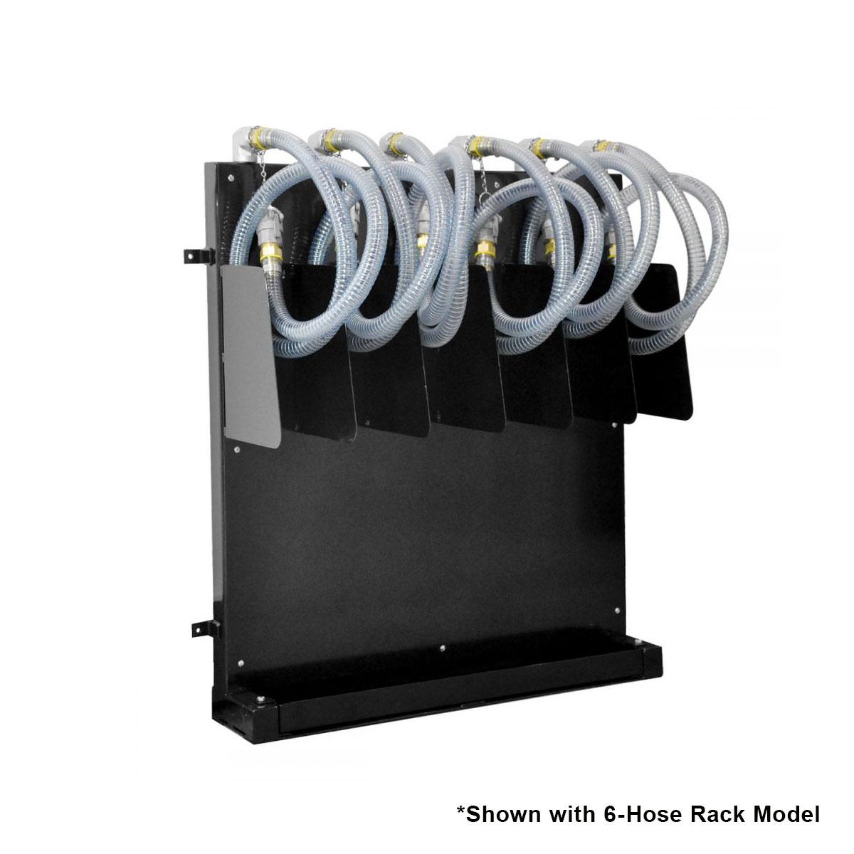 OilSafe® Frame Mount Suction Hose Rack – 4 Hose (SKU: 895204)