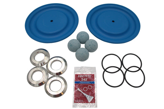 GRACO SaniForce 2150 FG Complete Fluid Repair Kit with SS Seat, SP Ball, SP Diaphragm, EP Seal (Part No. FK3222)