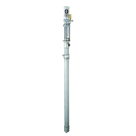 GRACO 1:1 Ratio Fast-Flo Air Operated Piston Transfer Carbon Steel/Stainless Steel Drum Pump with PE Packing (Part No. 226941)