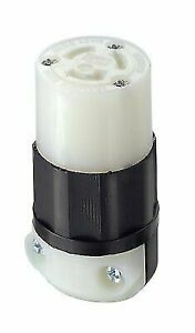 Hannay 4729C | 15 Amp 3 Cond Twist-Lock Female Receptacle | Durable Electrical Connector With Twist-Lock Design For Secure Power Connections