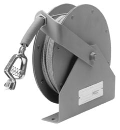 Hannay Reel Gr 75-50 | Hose & Cable Reel | Graphite Construction With Clear Pcc – Durable Industrial Grade Reel
