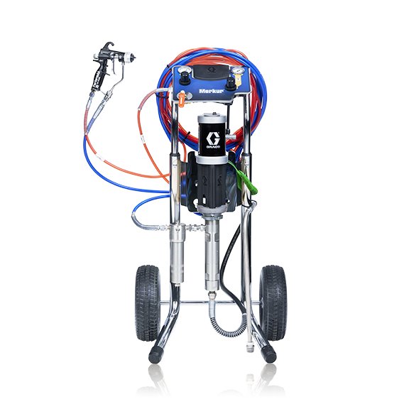 GRACO 15:1 Merkur AA Package, 0.4 gpm (1.5 lpm) Flow, Cart Mount, PerformAA 15 Gun (Part No. G15C10)