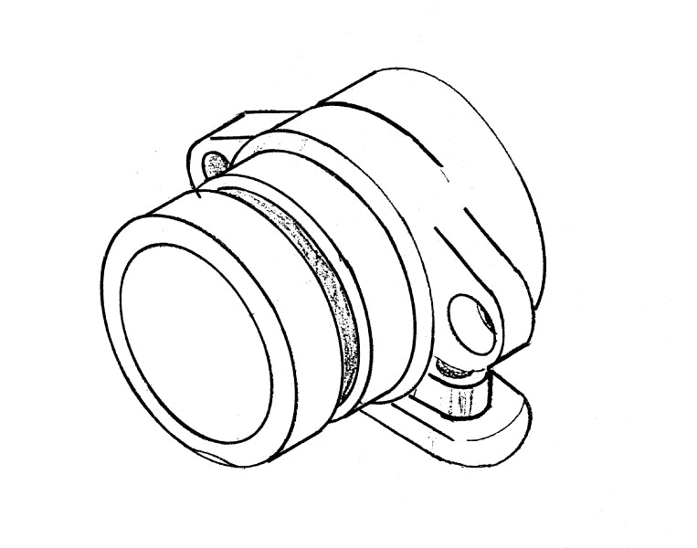 Hannay Part H-5B Follower For H-5A | Chrome-Plated Bronze Component | Durable Replacement Part For Hose Reels