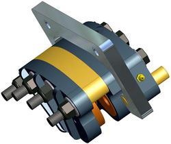 Hannay Part H200-Slf | Branham Hydraulic Caliper Brake | For 3/8" Thick Discs, Heavy-Duty Hose Reels – Durable Industrial Brake Component