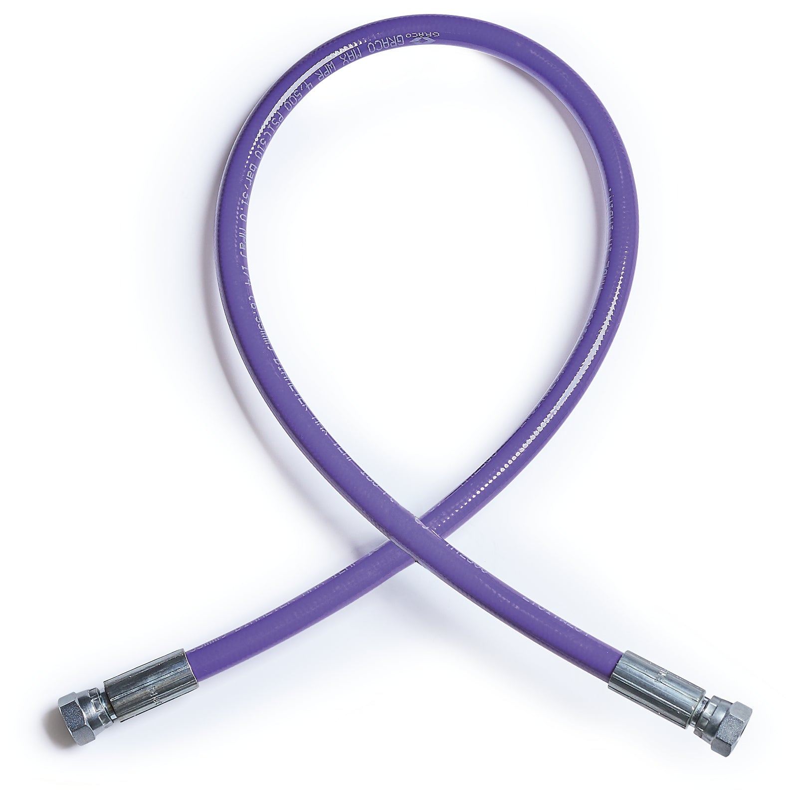 GRACO Xtreme-Duty 4500 psi High Pressure Hose, 1/4 in x 3 ft (Part No. H42503)