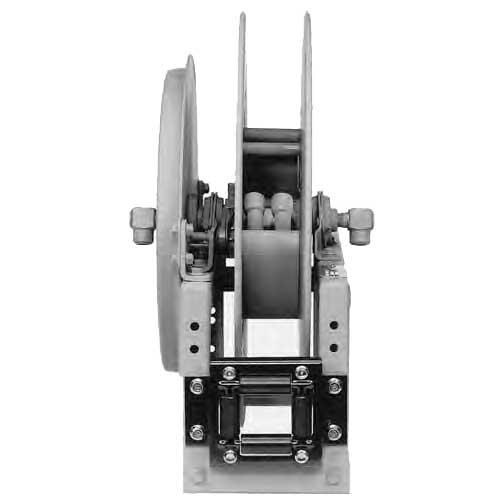 Hannay Reel 615-23-24-10.5B | Hose & Cable Reel | 1/2" Viton Seals, Full Flow Swivel Joints, Spec Roller Position – Durable Industrial Grade Reel