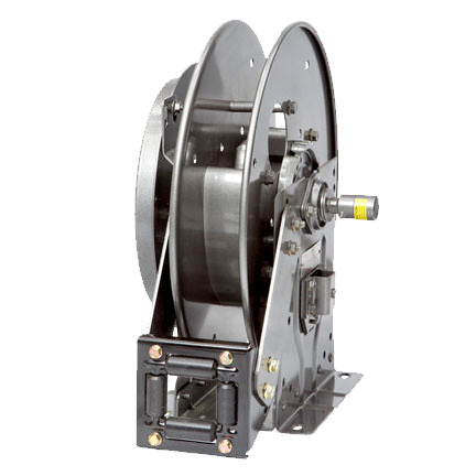Hannay Reel N716-19-20-10.5J | Hose & Cable Reel | 1/2" Buna Bp Su Swl Jt, Spec Roller Position – Durable Industrial Hose Management Solution