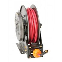 Hannay Reel N716-17-18-8L | Hose & Cable Reel | 1/2" Buna Bp Su Swl Jt, 50' Ar-28 Hose, Hs-35 Inst – Durable Industrial Hose Reel With Spec Roller Position
