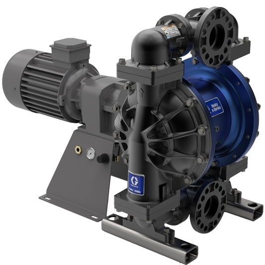 GRACO Husky 3300e 3" AL Electric Diaphragm Pump (7.5 Hp AC Motor, No CMPSR, End Port NPT, AL Center, SP Seat, SP Ball, SP Diaphragm) (Part No. 659001)