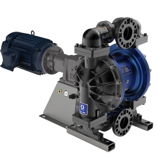 GRACO Husky 3300e 3" AL Electric Diaphragm Pump (7.5 Hp ATEX Motor, No CMPSR, End Port BSP, AL Center, SP Seat, SP Ball, SP Diaphragm) (Part No. 659039)