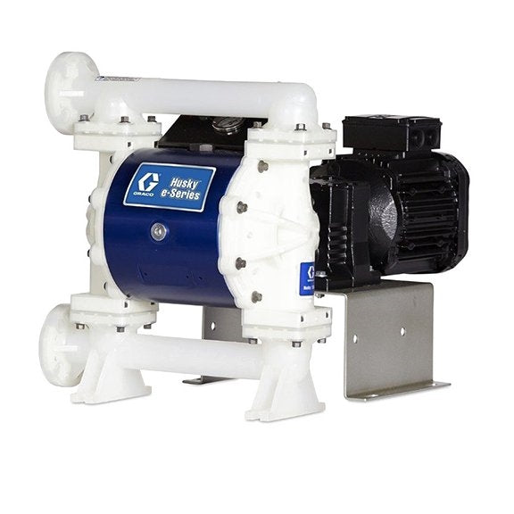 Graco 650007 Husky 1050 Polypropylene Pump, Std Ac Motor, Center Flange, Al Center Section, Polypropylene Seats, Buna-N Balls & Buna-N Diaph Innoflo Solutions