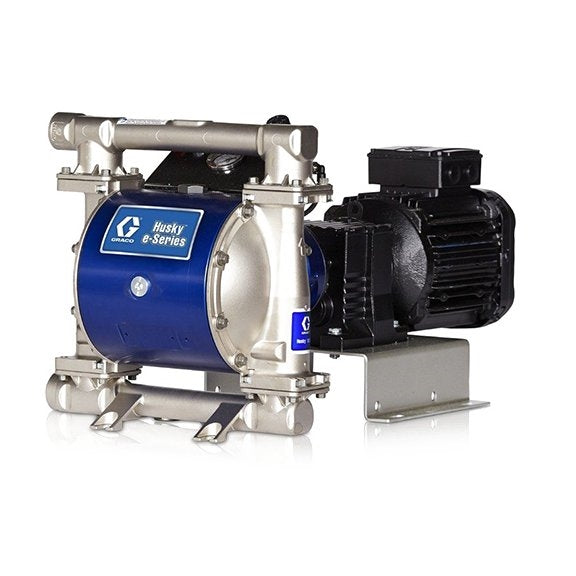 Graco 653025 Husky 1050E (1" Npt) S/S Pump, Nema 56C Gearbox, S/S Center Section, S/S Seats, Ptfe Balls & Ptfe/Santoprene Diaphragm Innoflo Solutions