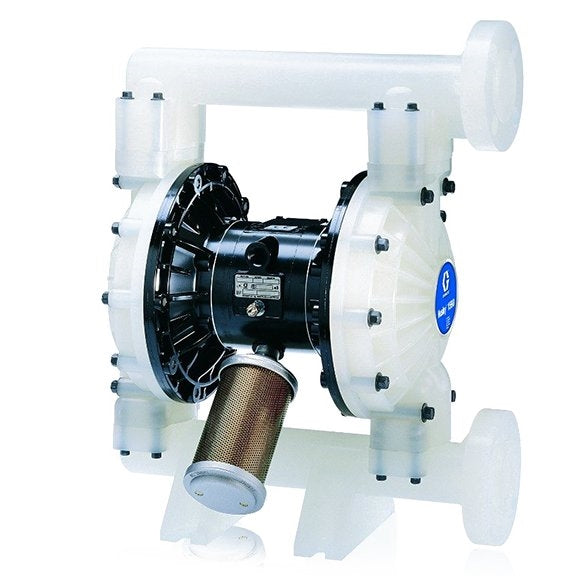 Graco DB2911 Husky 1590 Polypropylene Air Operated Double Diaphragm Plastic Pump, Polypropylene/Ptfe/Epdm Two-Piece Innoflo Solutions