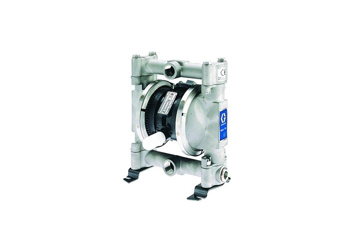 Graco D54211 Husky 716 S/S Air Operated Double Diaphragm Metal Pump W/Npt Standard Air Valve, Acetal Seat, Ptfe Ball, & Ptfe Diaphragm Innoflo Solutions