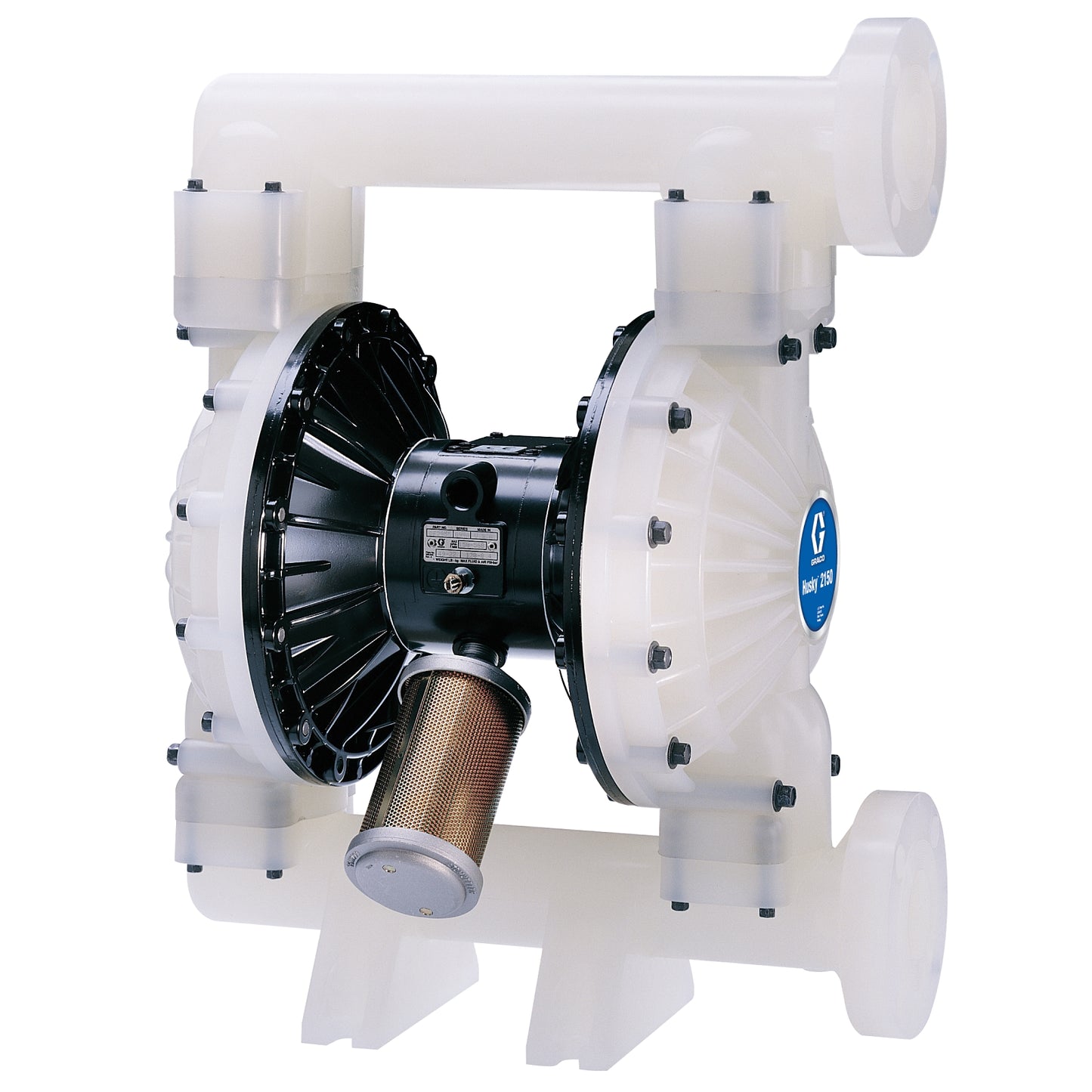 Graco DF2666 Husky 2150 Polypropylene (2" Npt) Std Pump, Aluminum Center Section, Santoprene Seats, Santoprene Balls & Santoprene Diaphragm Innoflo Solutions