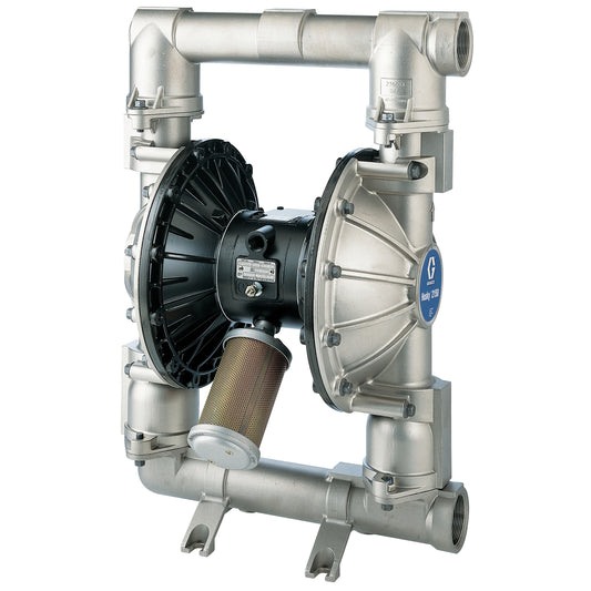 Graco DF4GGG Husky 2150 Stainless Steel (2" Npt) Standard Pump, Aluminum Center Section, Geolast Seats, Geolast Balls & Geolast Diaphragm Innoflo Solutions