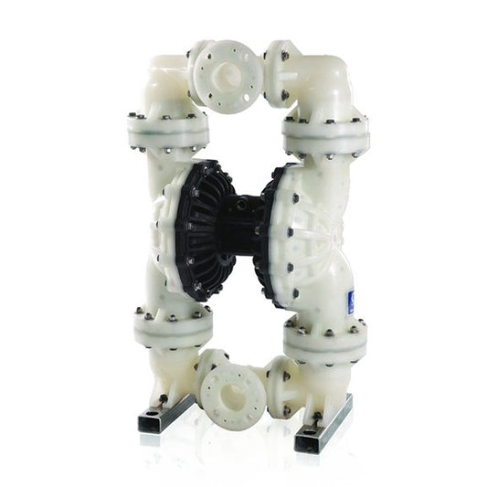 GRACO Husky 3300 PP Pump, 3" Flange, PP Center Section, SP Seats, SP Balls & SP Diaphragm (Part No. 652423)