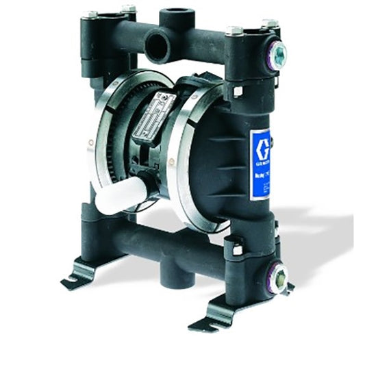 Graco D53211 Husky 716 Aluminum Air Operated Double Diaphragm Metal Pump W/Npt Standard Air Valve, Acetal Seat, Ptfe Ball, & Ptfe Diaphragm Innoflo Solutions