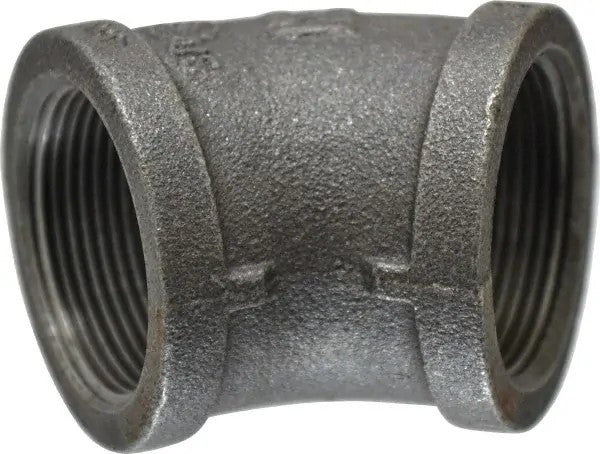 Hannay Part Malleable Inlet Fitting 90 1-1/2" Fpt X Vic | Malleable Inlet Fitting | 1-1/2" Female Pipe Thread X Vic Connection – Durable Industrial Hose Accessory
