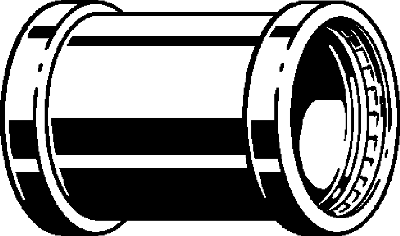 Seapress Xl Slip Coupling – Cunife 90/10, 76.1mm Press × 76.1mm Press | Viega Seapress Metric Press System | Viega SeaPress System (SKU: 453411)