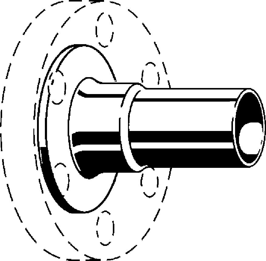 Seapress Flare – Cunife 90/10, 28mm Flange | Viega Seapress Metric Press System | Viega SeaPress System (SKU: 454074)