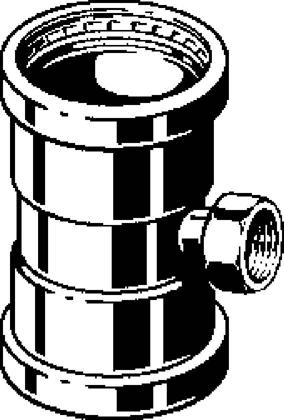 Viega Propress Tee Copper Fpt: 3/4" – 4 × 4 | Viega ProPress System (SKU: 20873)