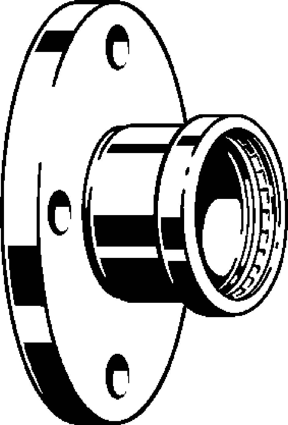 Viega Propress Adapter Flange Copper Bolt Pattern: 4 Bolt Pattern Diameter: 51/2 – 21/2 | Viega ProPress System (SKU: 20853)