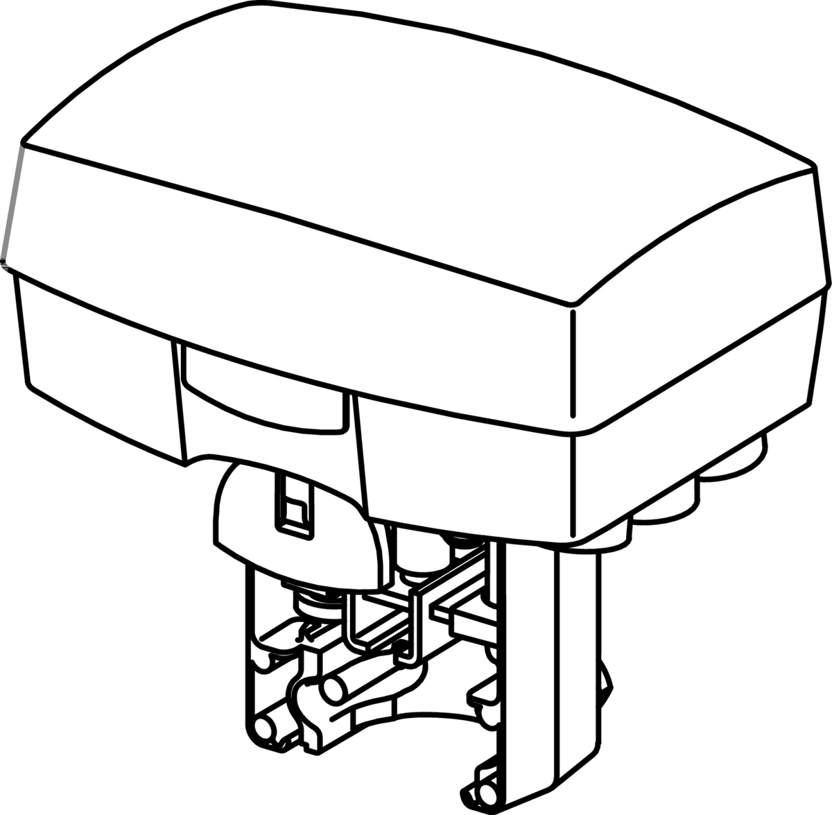 Actuator, Plastic, Voltage (v)[v]: 24 V Ac | Viega ProPress System (SKU: 89990)