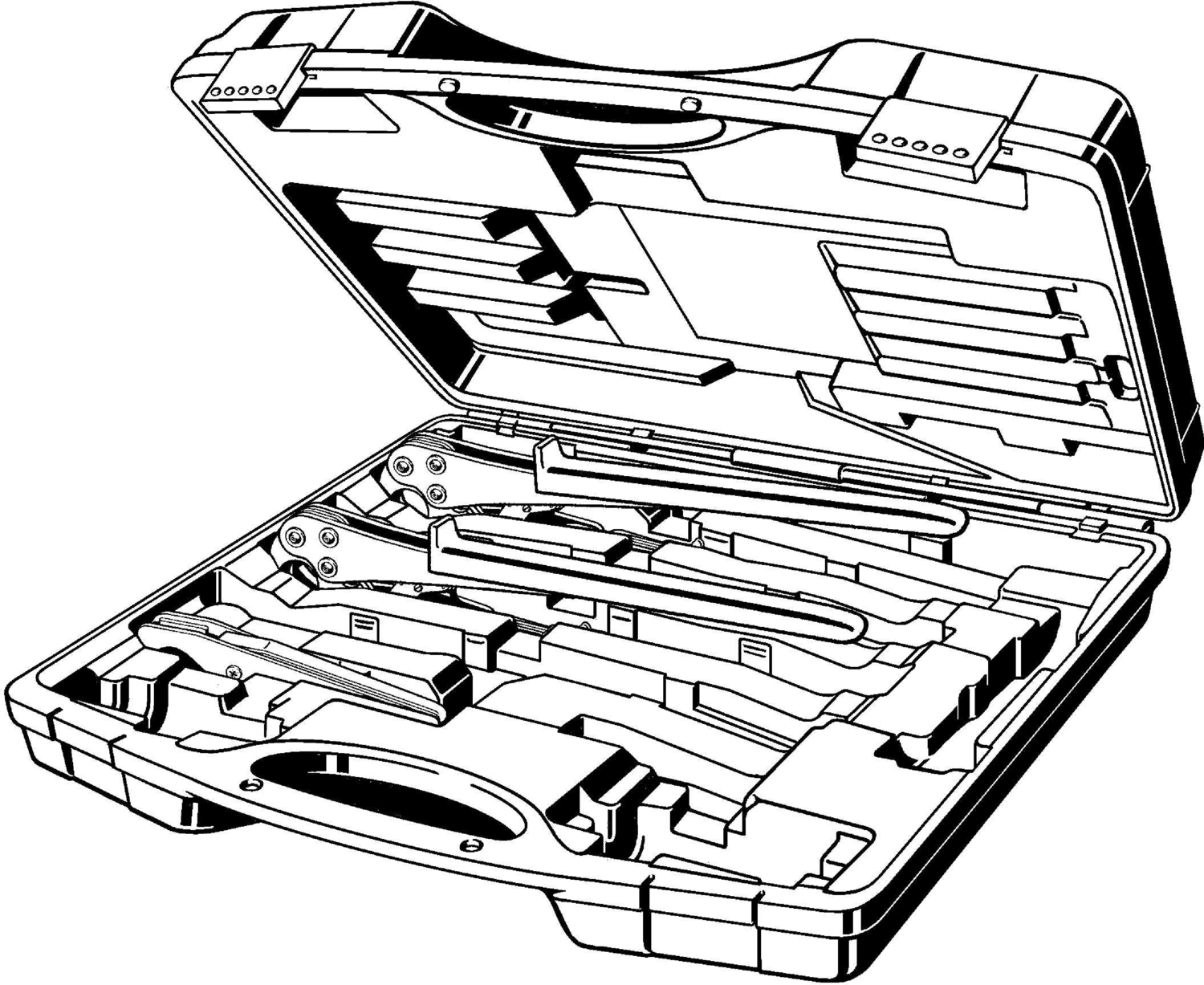 Viega Pureflow Press Complete Heating Tool Set, Plastic, For D: 3/8, 1/2, 5/8, 3/4, 1 | Viega ProPress System (SKU: 56030)