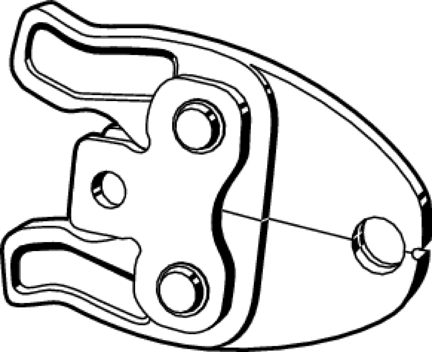 Viega Pureflow Standard Press Jaw, Steel, Press Jaws: 11/2 | Viega ProPress System (SKU: 56081)