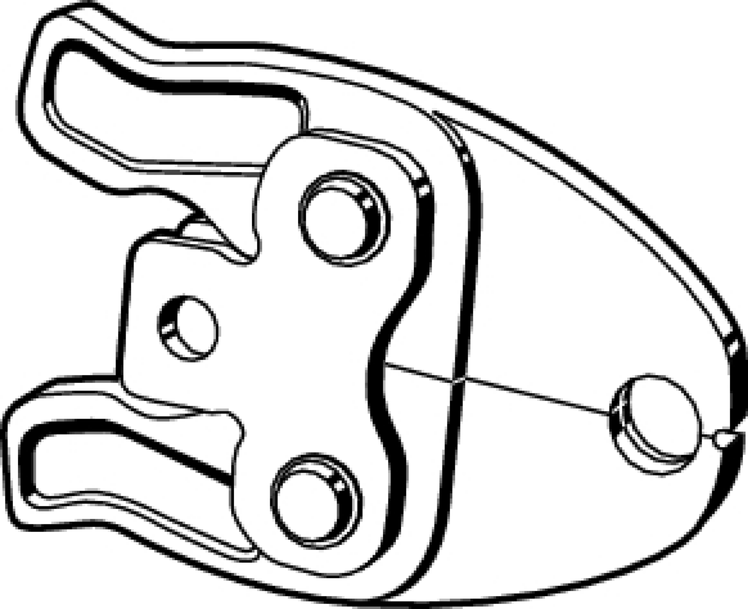 Viega Pureflow Standard Press Jaw, Steel, Press Jaws: 11/4 | Viega ProPress System (SKU: 56080)