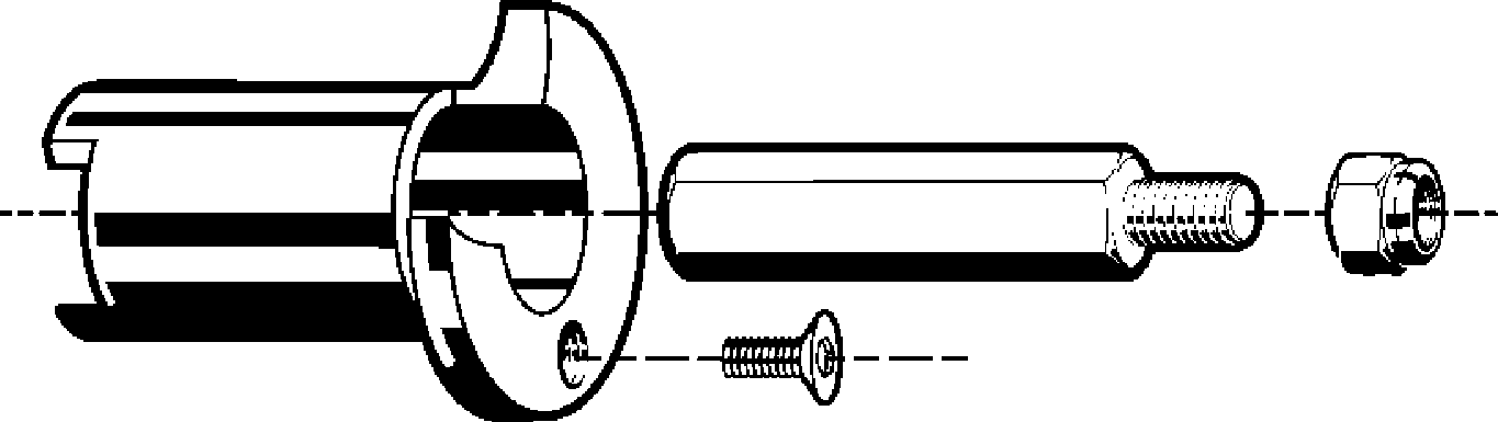 Viega Propress Stem Extension, Bronze, Valve Size: 11/2, 2 | Viega ProPress System (SKU: 23447)