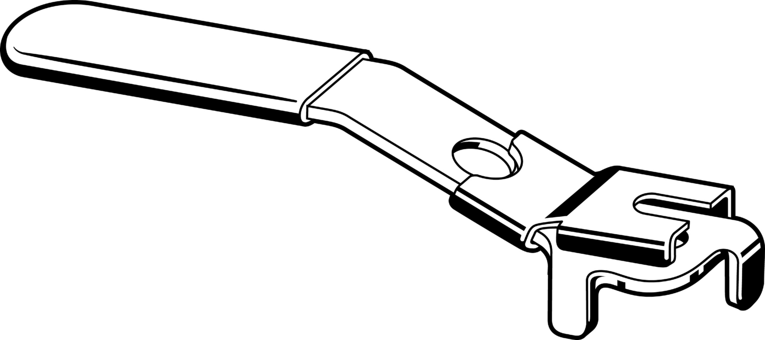 Viega Propress Non – Potable Replacement Handle, Carbon Steel, Valve Size: 1/2" | Viega ProPress System (SKU: 22176)