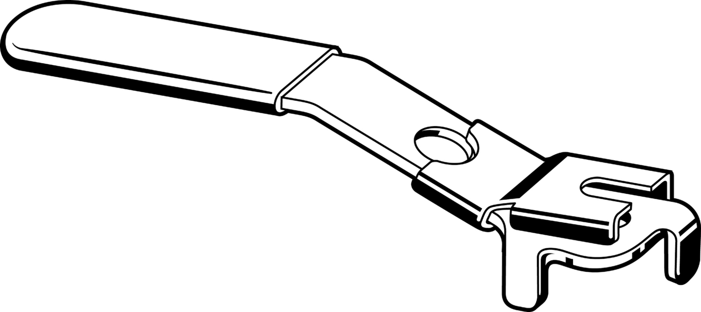 Viega Propress Non – Potable Replacement Handle, Carbon Steel, Valve Size: 3/4, 1 | Viega ProPress System (SKU: 22178)