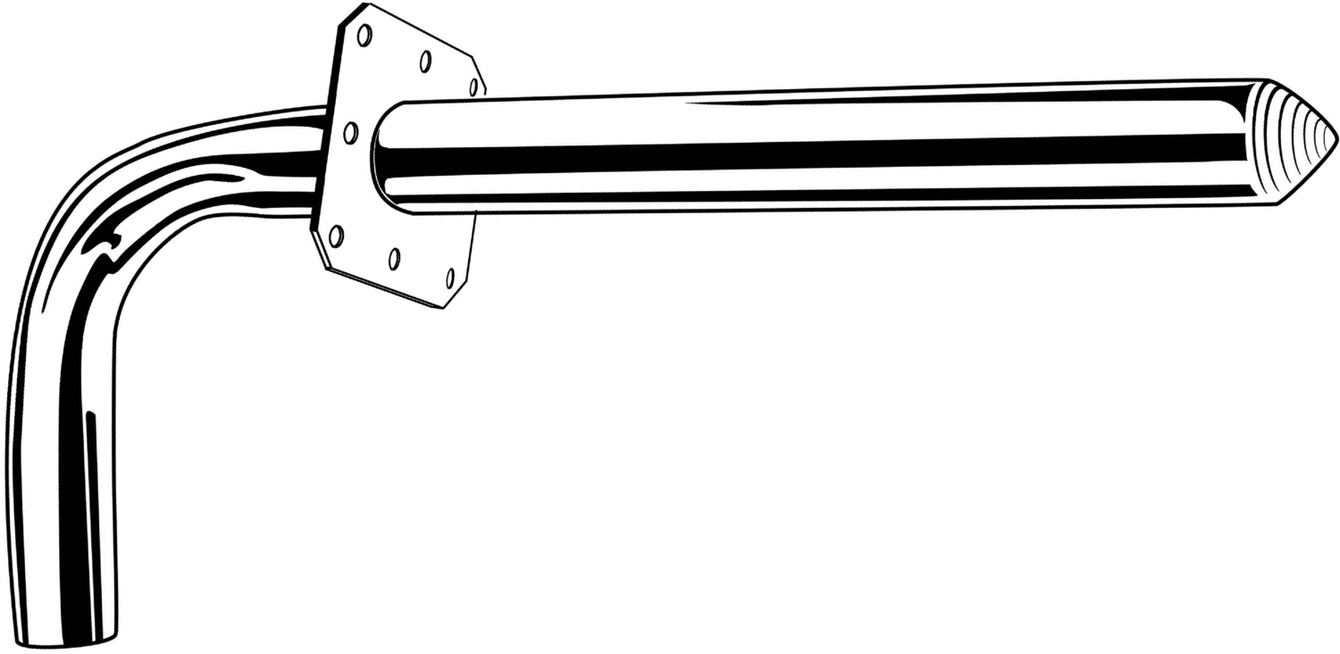 Viega Propress 90° Stub – Out, Copper, D: 1/2" | Viega ProPress System (SKU: 19786)