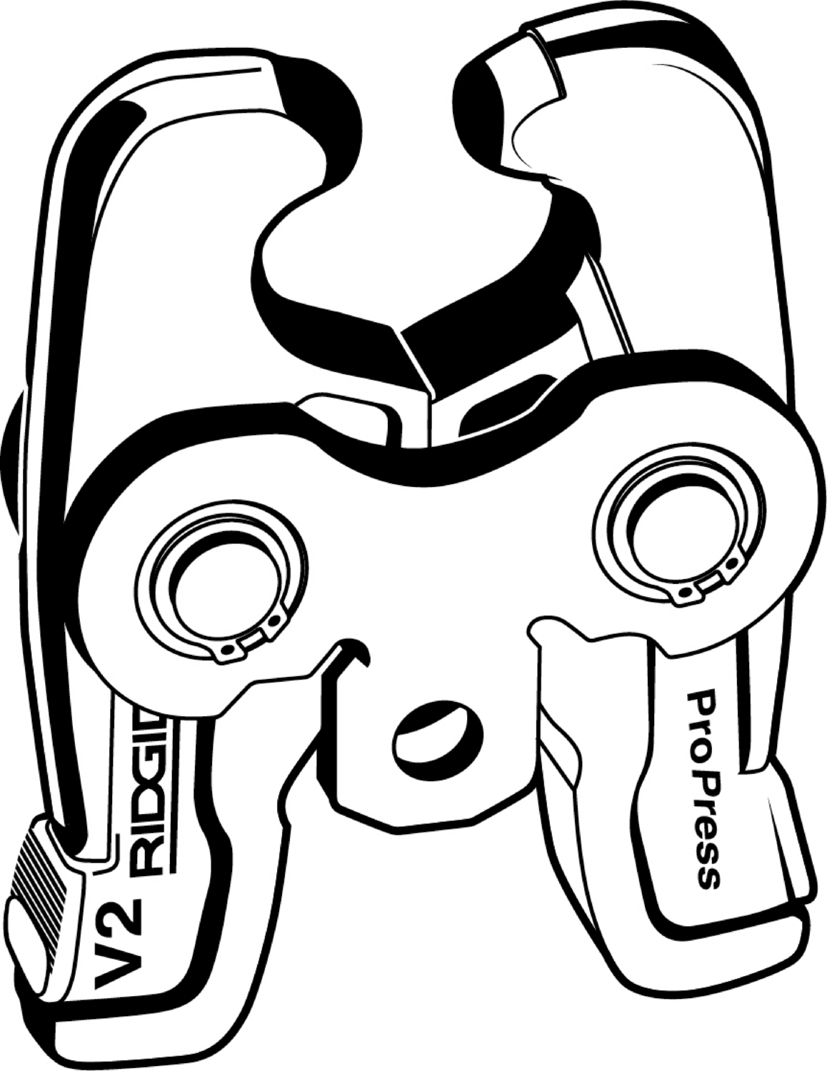 Ridgid V2 Actuator, Steel | Viega ProPress System (SKU: 57075)