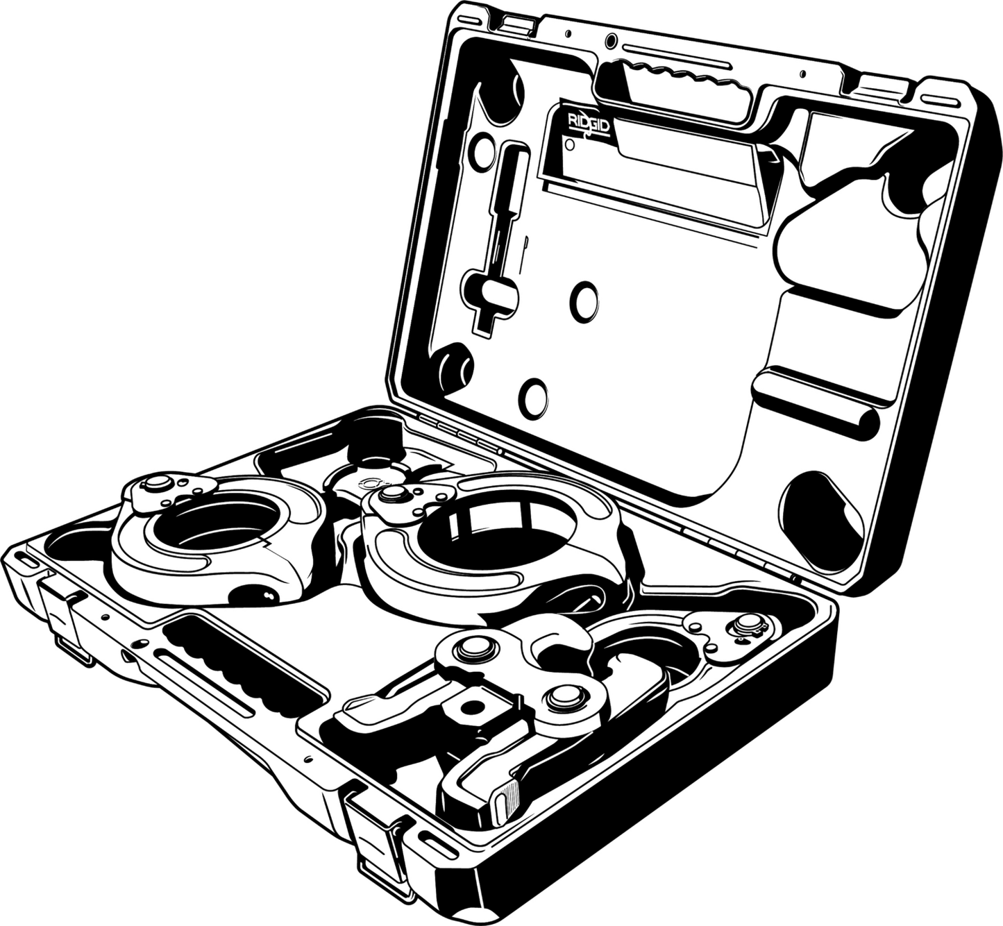 Viega Propress Xl – C Press Ring Kit, Steel, For D: 21/2 – 4 | Viega ProPress System (SKU: 57076)