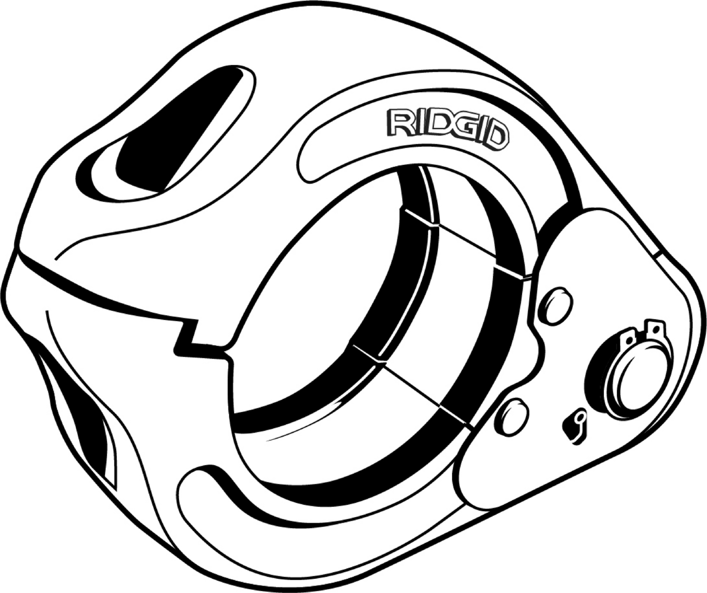 Viega Megapress Standard Press Ring, Steel, For D: 11/2 | Viega MegaPress System (SKU: 57244)