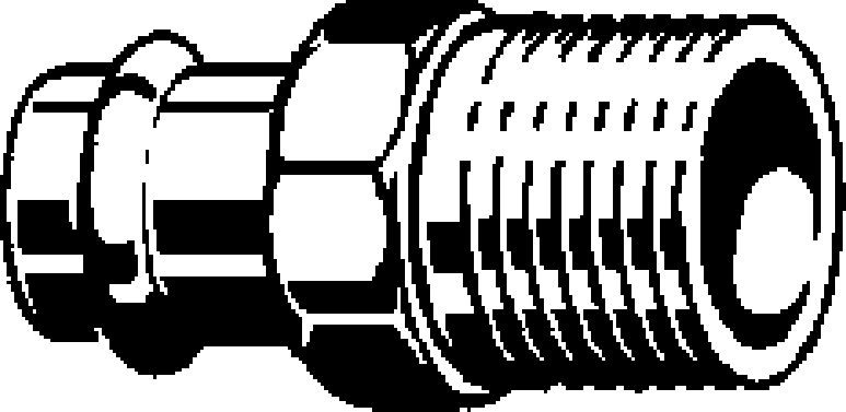 Viega Propress Adapter 316 Stainless Steel Mpt: 11/2 – 11/2 | Viega ProPress Stainless System (SKU: 80050)