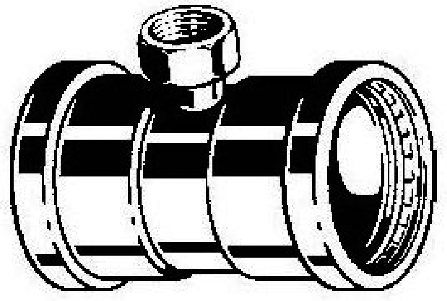 Viega Propress Reducing Tee 316 Stainless Steel Fpt: 3/4" – 3 × 3 | Viega ProPress Stainless System (SKU: 80970)