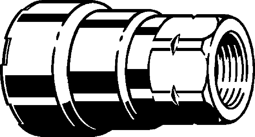 Viega Megapress Adapter 304 Stainless Steel Fpt: 3/4" – 3/4" | Viega MegaPress System (SKU: 95265)