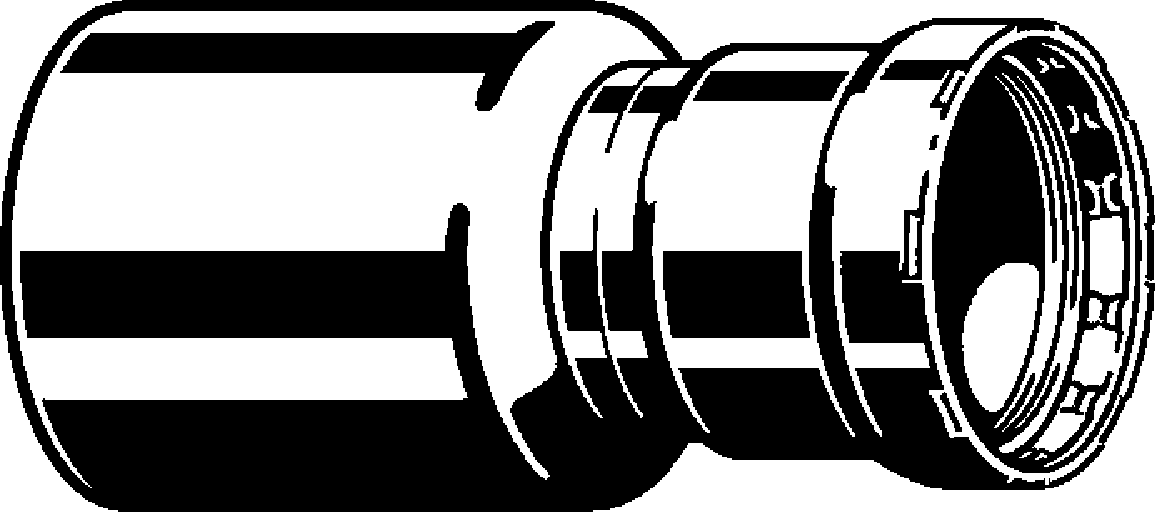 Viega Megapress Reducer 304 Stainless Steel Ftg (ips): 11/2 – 1 | Viega MegaPress System (SKU: 95375)