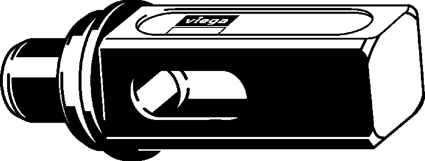 Press – In Branch Connector Tool, Steel | Viega ProPress System (SKU: 26925)