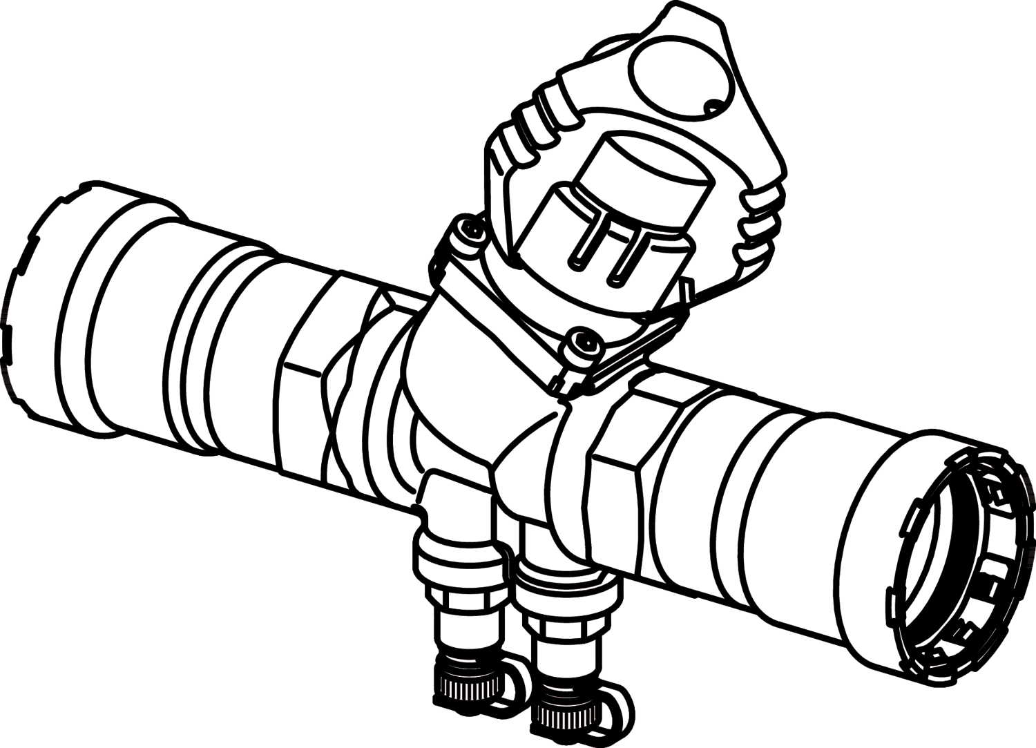 Viega Megapress Dynamic Balancing Valve Brass Ductile Iron Valve Body: Brass – 11/4 × 11/4 | Viega MegaPress System (SKU: 87350)