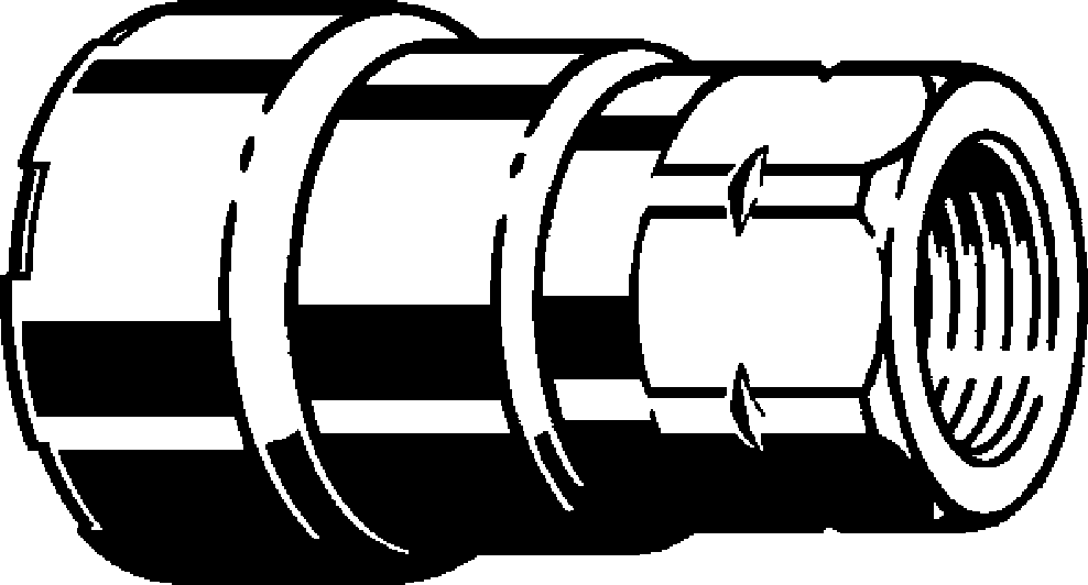 Viega Megapress Adapter Carbon Steel Zinc – Nickel Coating Fpt: 3/4" – 3/4" | Viega MegaPress System (SKU: 84280)